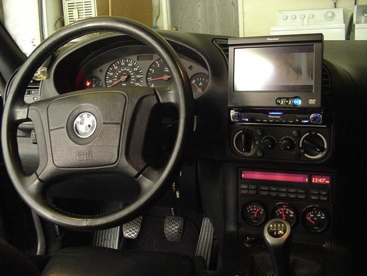 FS e36 VDO gauge pod w/ 3 gauges. oil temp, oil press, voltage. clean